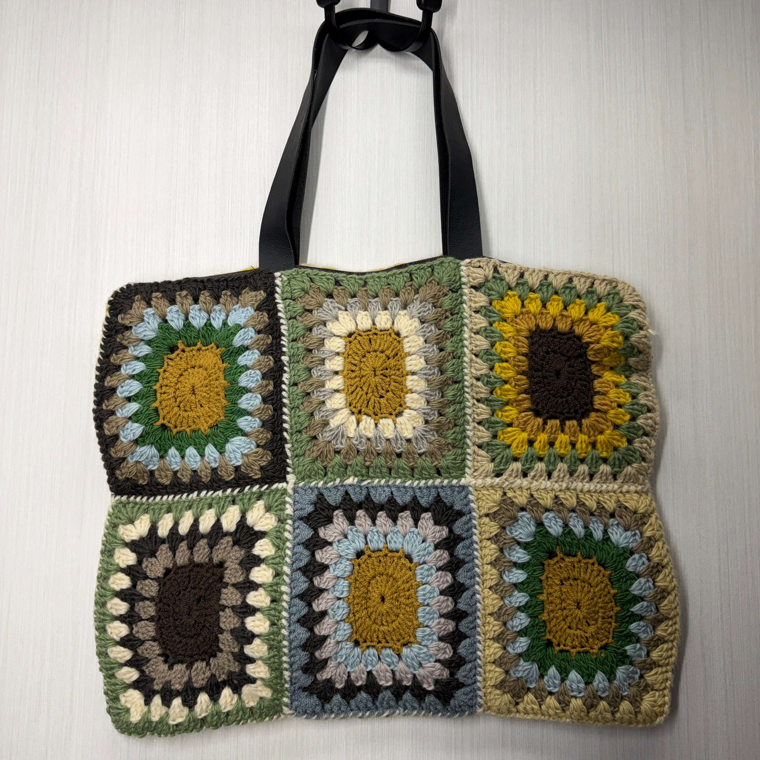 Crochet Market Bag - Granny Square - 104