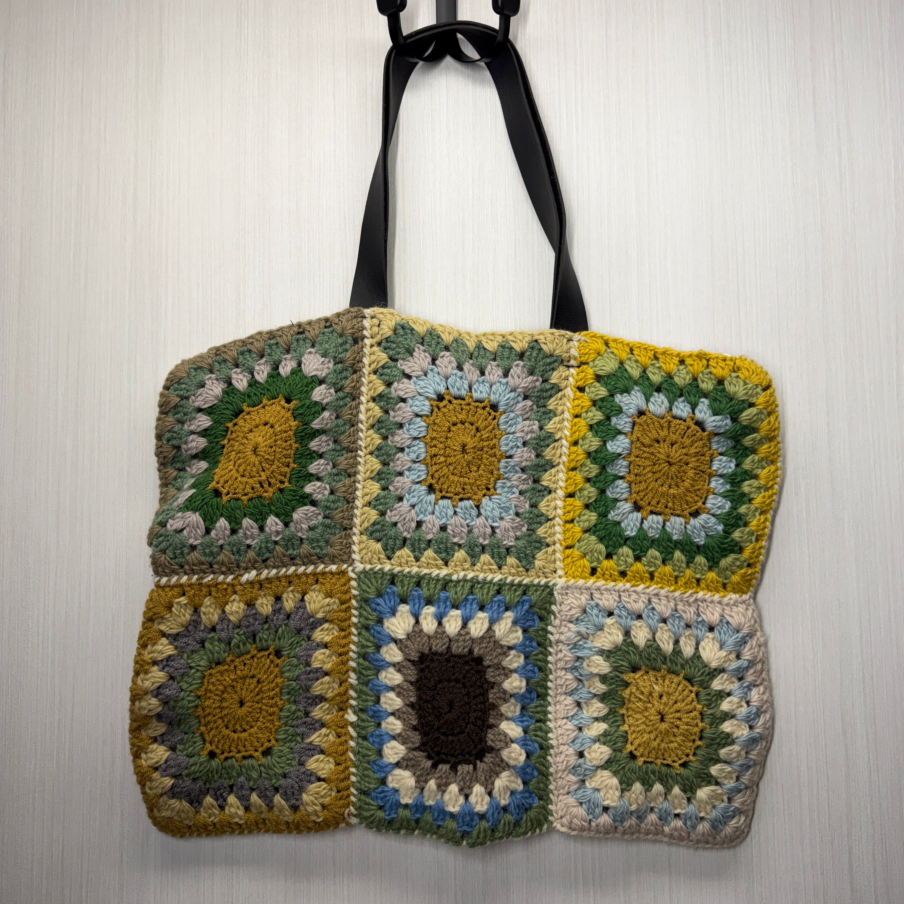 Crochet Market Bag - Granny Square - 106
