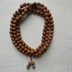 108 Bodhichitta Bead Meditation Mala - Red Cord