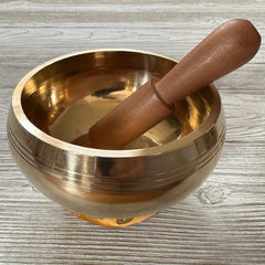 Singing Bowl - Brass Polished - 3" - SB100