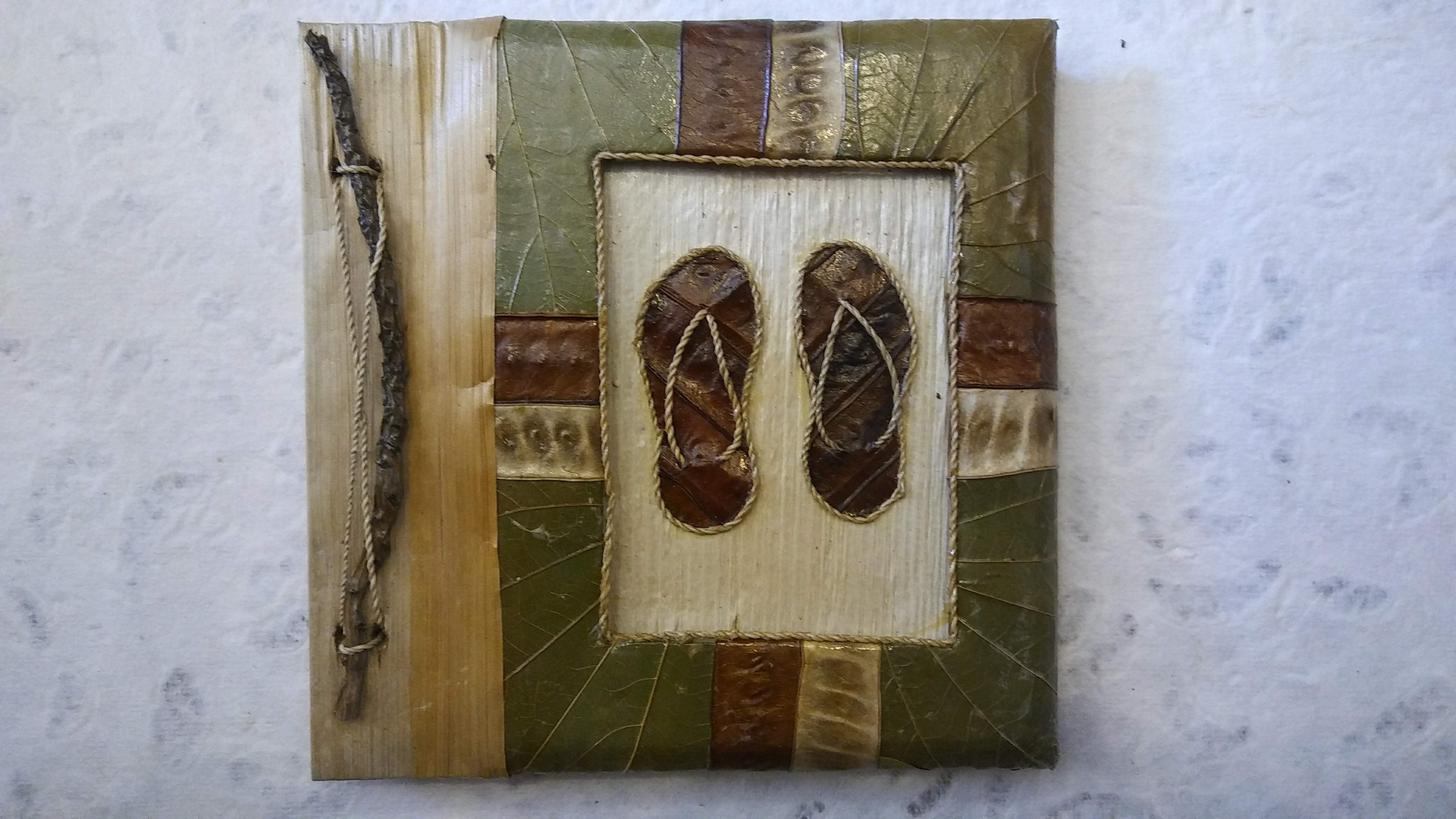 Handmade Natural Paper Journal - 103