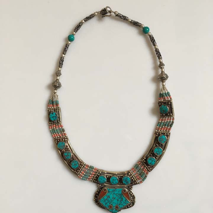 Handmade Tibetan Silver Necklace