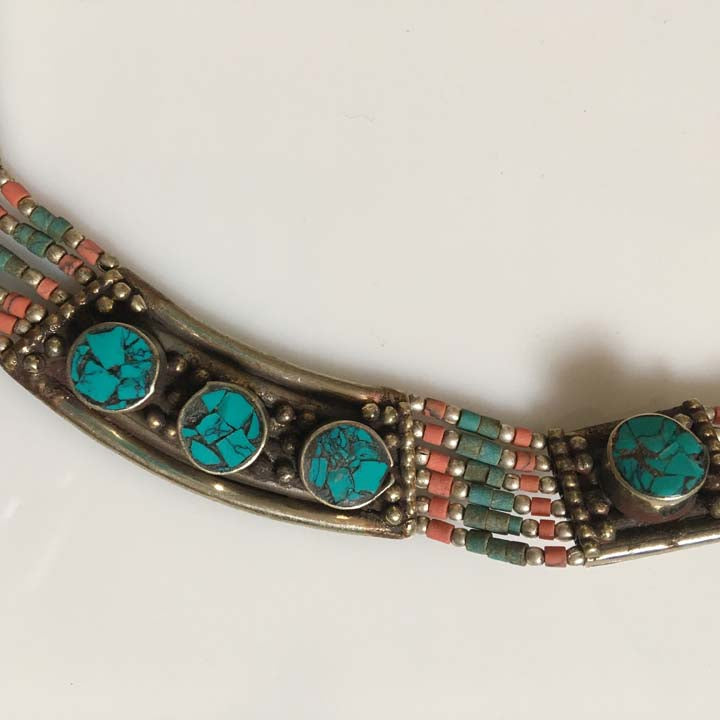 Handmade Tibetan Silver Necklace
