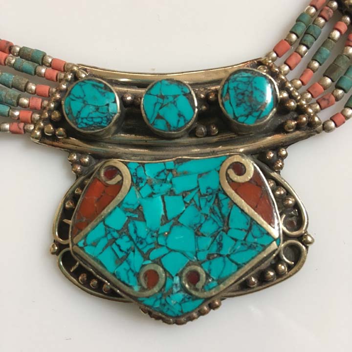 Handmade Tibetan Silver Necklace