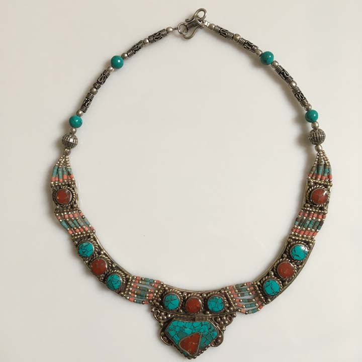 Handmade Tibetan Silver Necklace