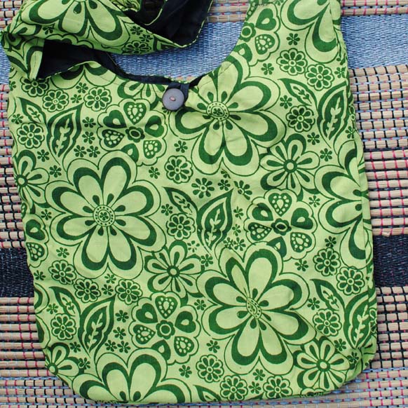 Handmade Hobo Boho Cotton Crossbody Bag 105 Amadara