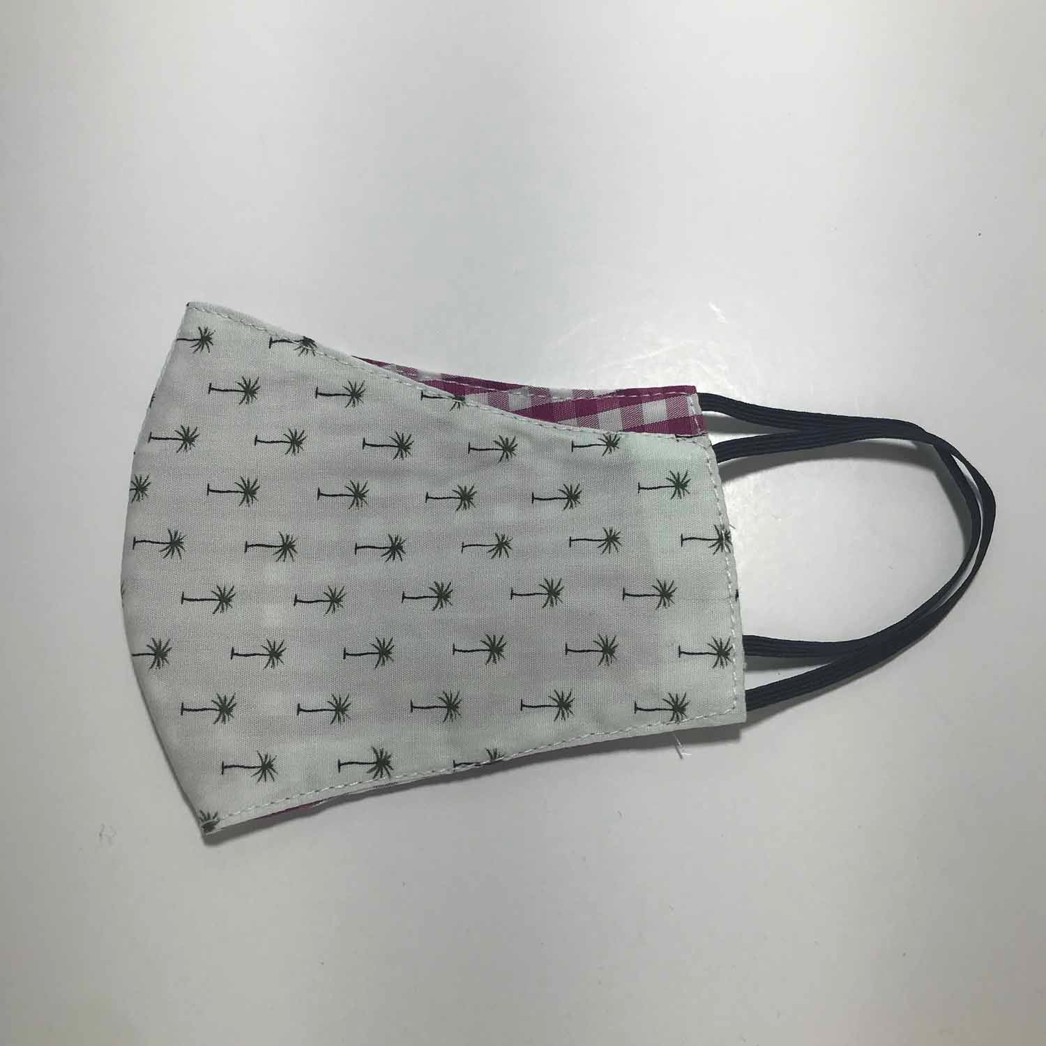 Handmade SMALL KIDS Cotton Face Masks - Reversible 3D - K165