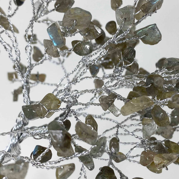 Feng Shui Gemstone Tree of Life - 300 Beads - Garnet – Amadara