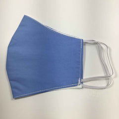 Handmade MEDIUM Cotton Face Masks - 3D - Solid Colors