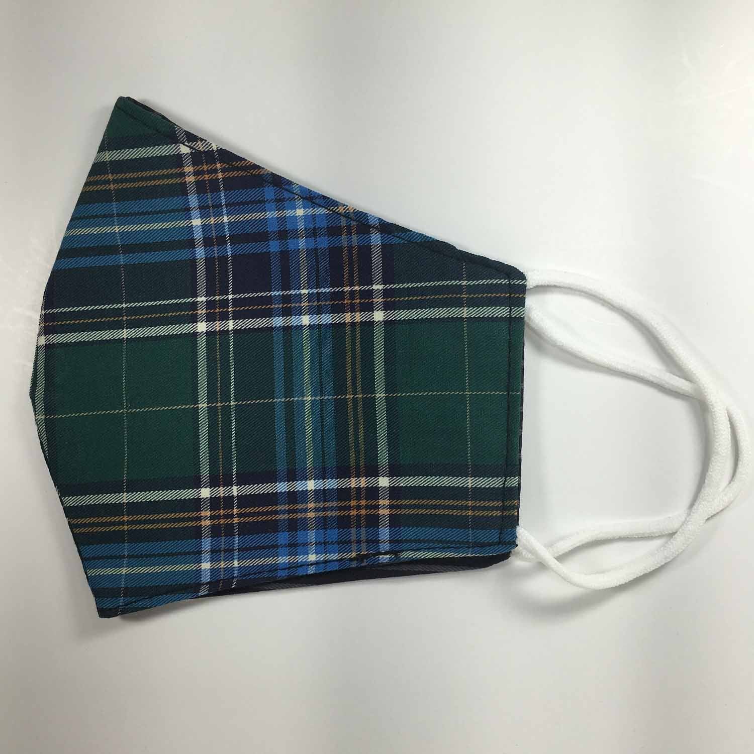 Handmade MEDIUM Cotton Face Masks - Reversible 3D - 413