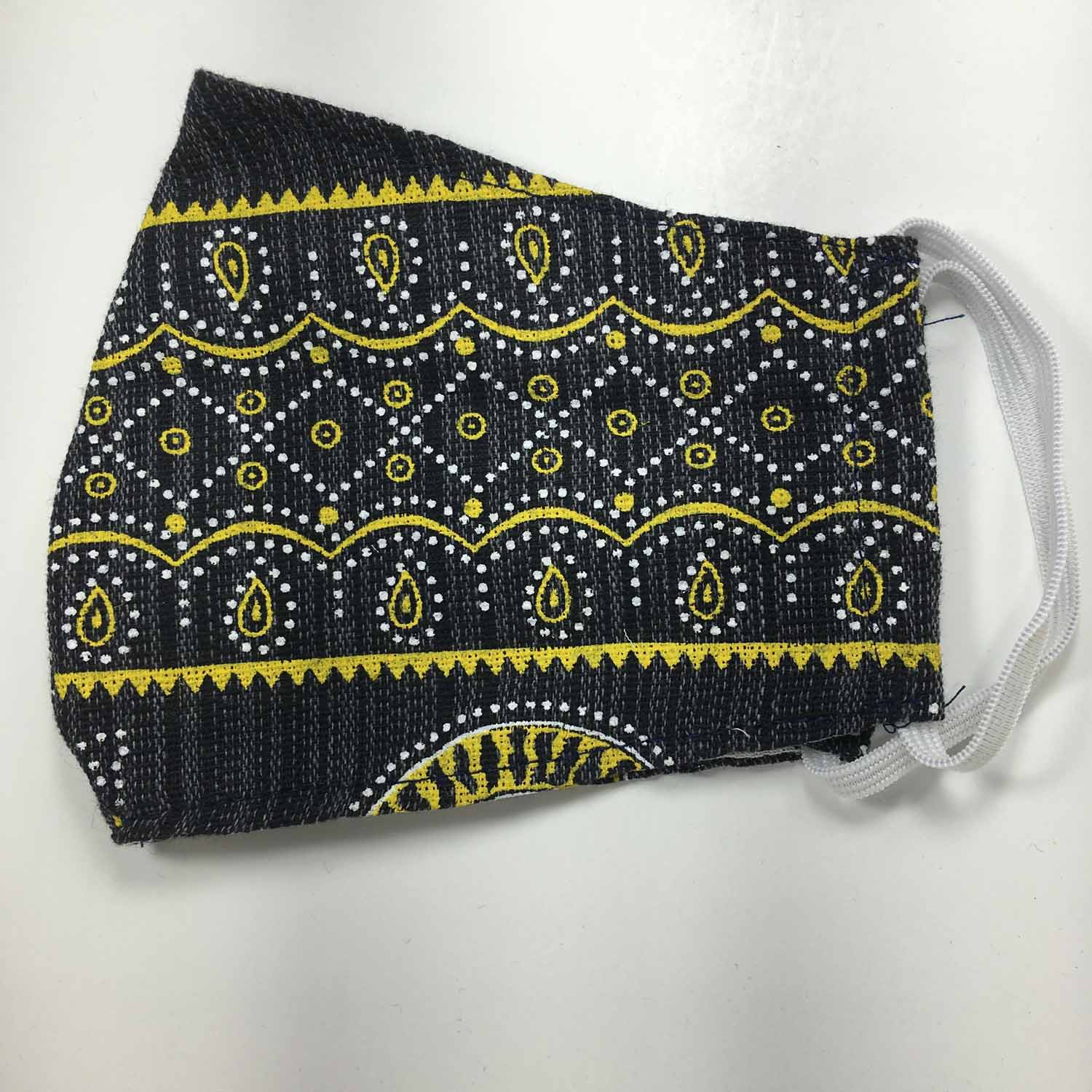 Handmade MEDIUM Cotton Face Masks - Ethnic Tribal - 459