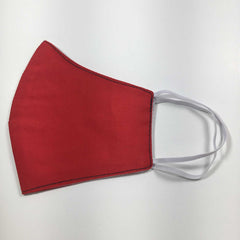 Handmade MEDIUM Cotton Face Masks - 3D - Solid Colors