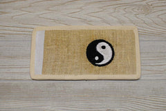 Hemp Bi-Fold Wallet - Ying Yang