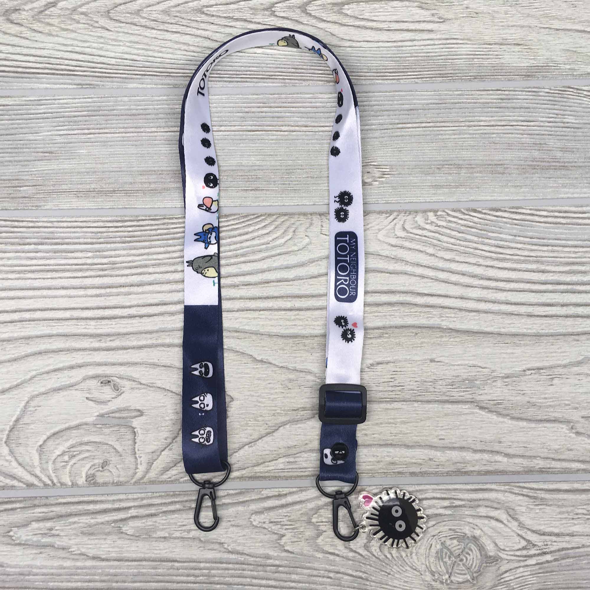 Face Mask Strap Holder Adjustable for Kids and Adults - Totoro