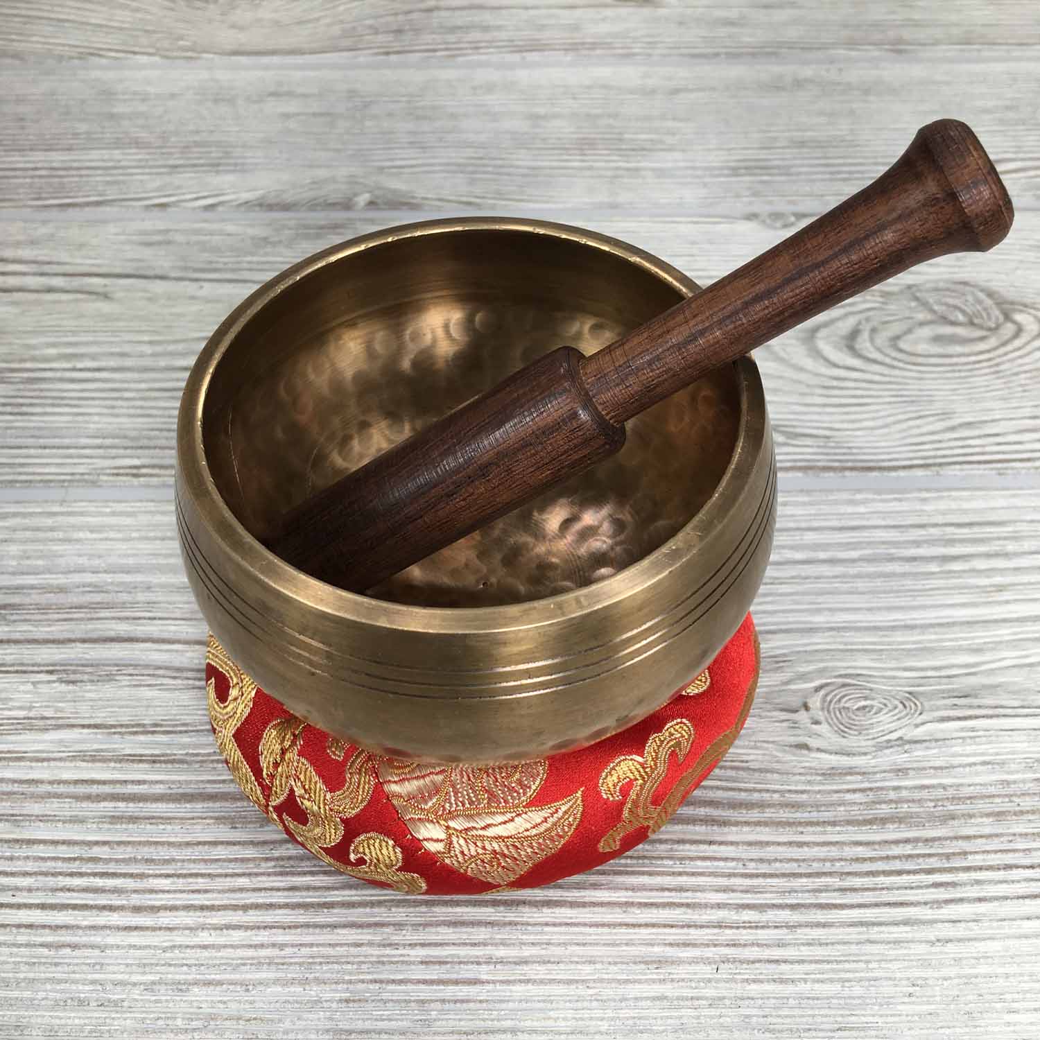 Singing Bowl - Brass Hand Hammered - 3"