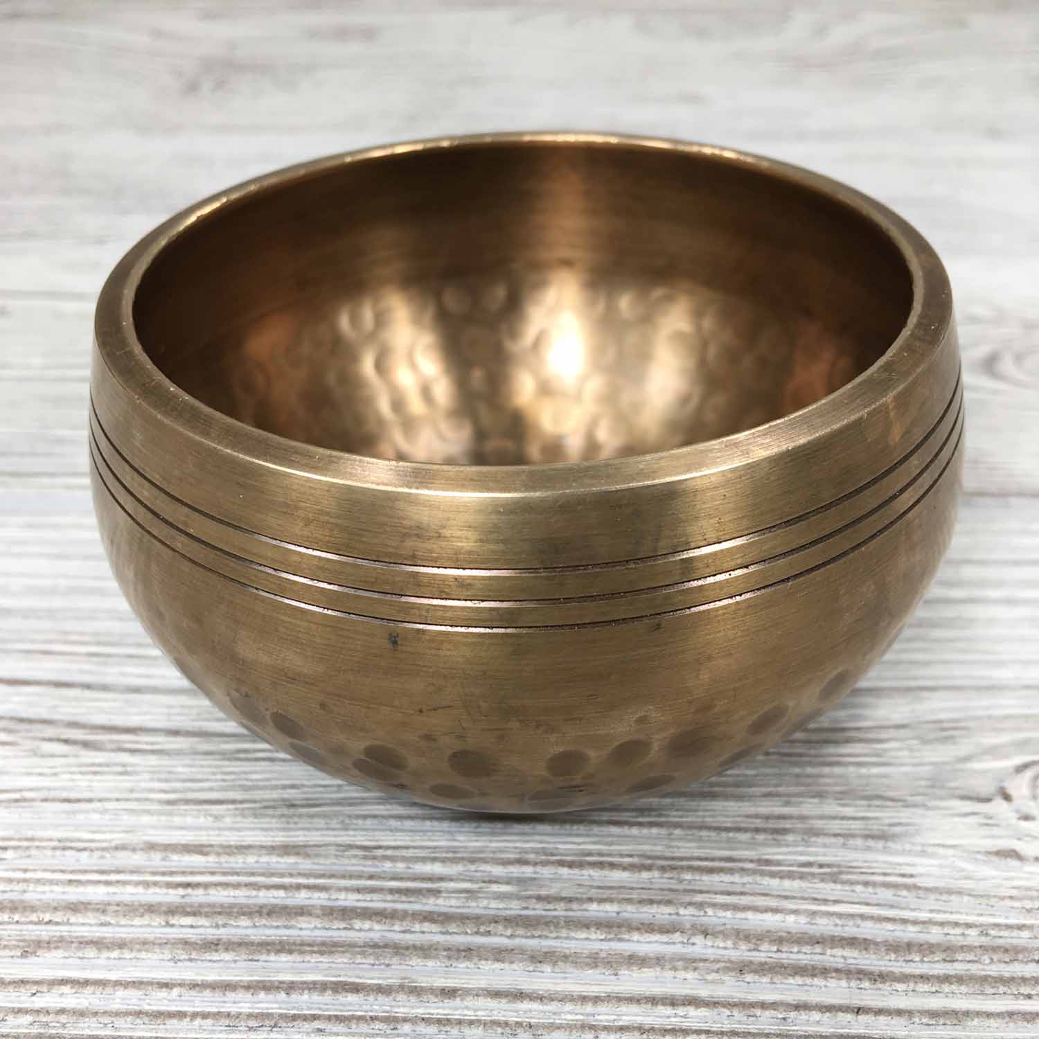 Singing Bowl - Brass Hand Hammered - 3"