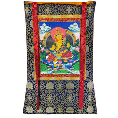 Hand Painted Thangka - Zambala