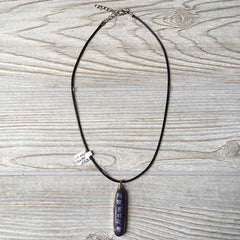 Tibetan Silver Pendant Necklace - Tibetan Chant