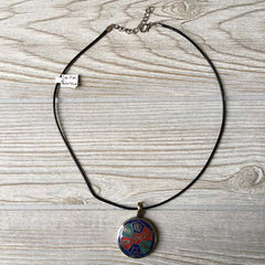 Tibetan Silver Pendant Necklace - Tibetan Chant