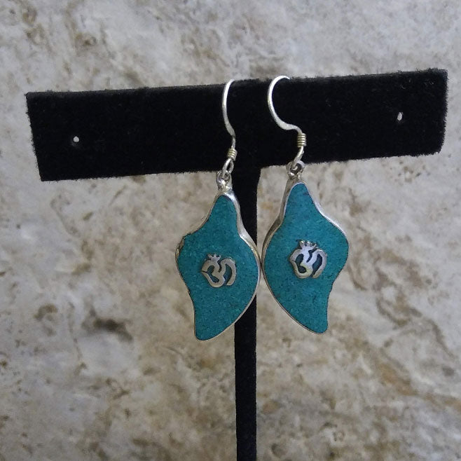 Handmade Tibetan Silver Earrings
