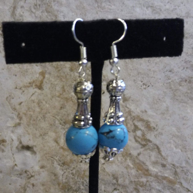 Handmade Tibetan Silver Earrings