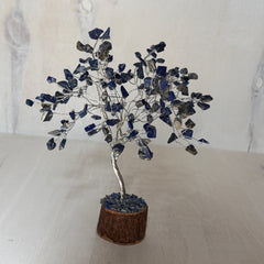 Lapis Lazuli Gemstone Tree of Life - 160 Beads | Feng Shui Decor