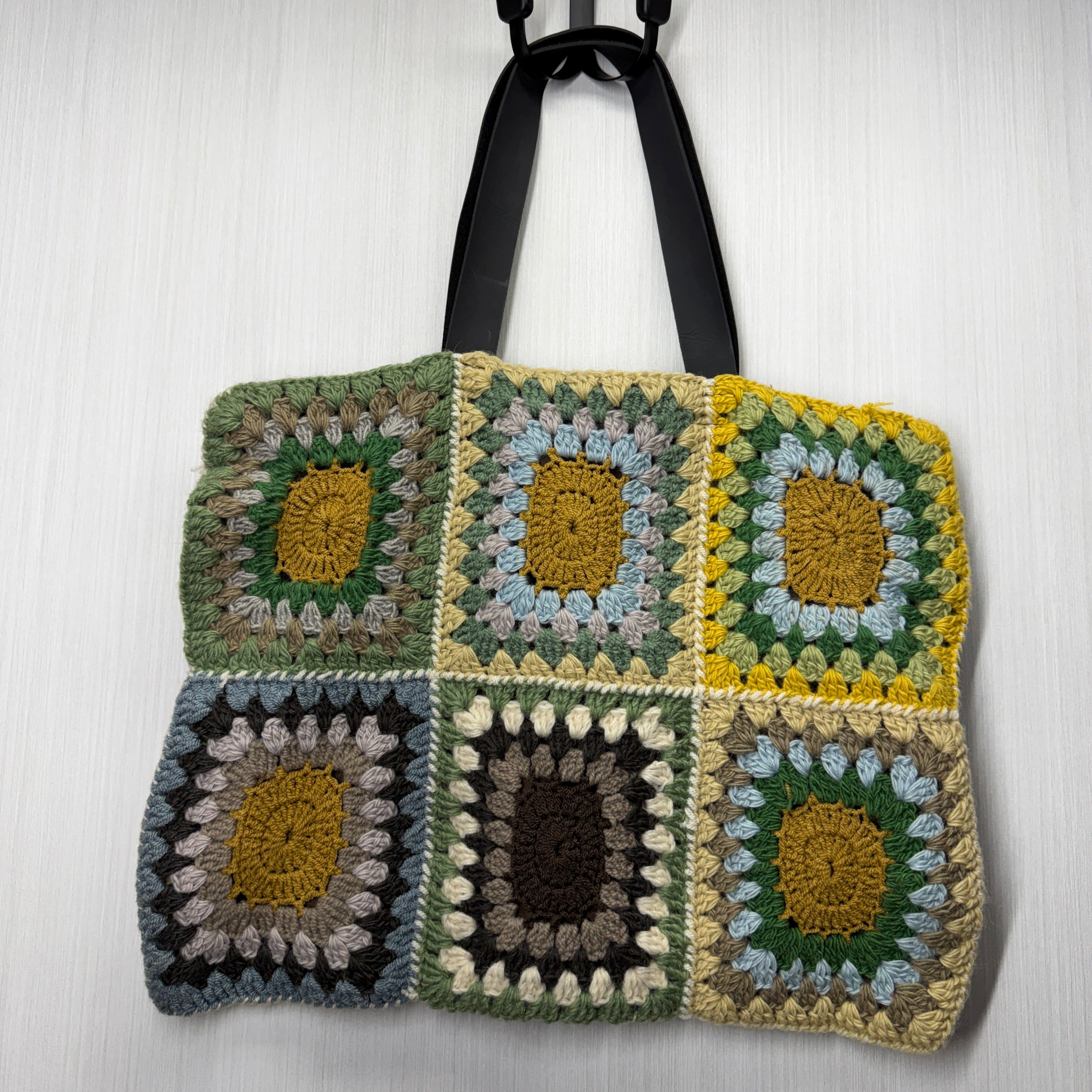 Crochet Market Bag - Granny Square - 104