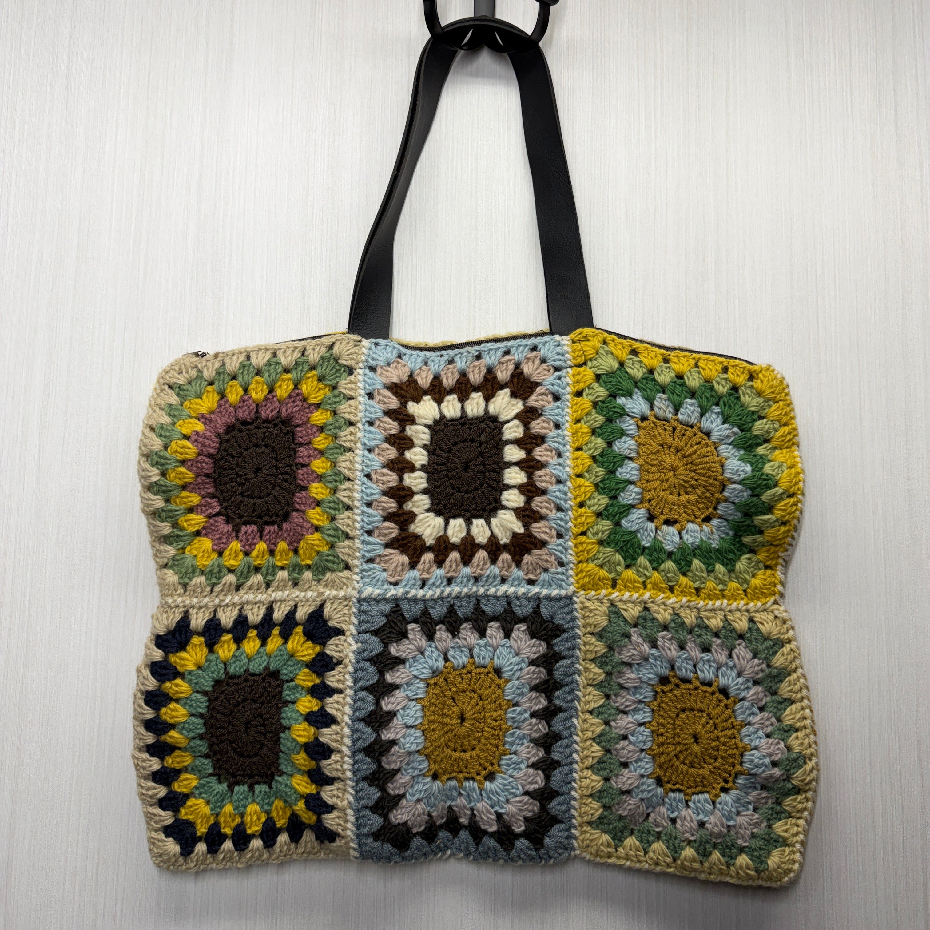 Crochet Market Bag - Granny Square - 106