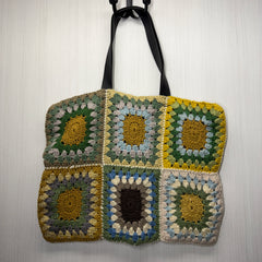 Crochet Market Bag - Granny Square - 106