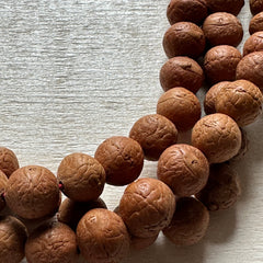 108 Bodhichitta Bead Meditation Mala - Red Cord