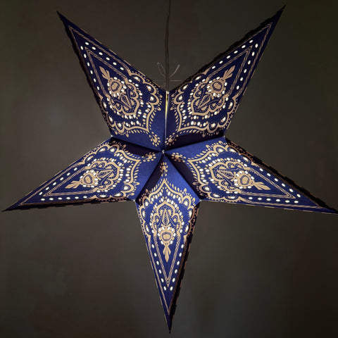 Origami Paper Star Lantern - Tranquil Sky