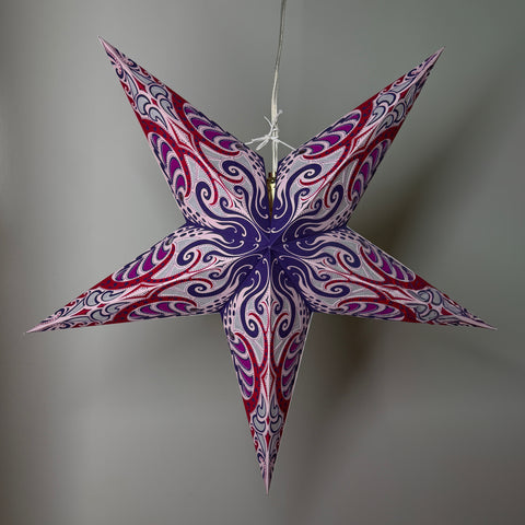 Origami Paper Star Lantern - Lavender Moonlight