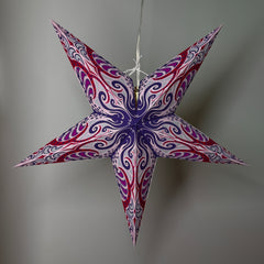 Origami Paper Star Lantern - Lavender Moonlight