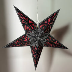 Origami Paper Star Lantern - Moroccan Ruby
