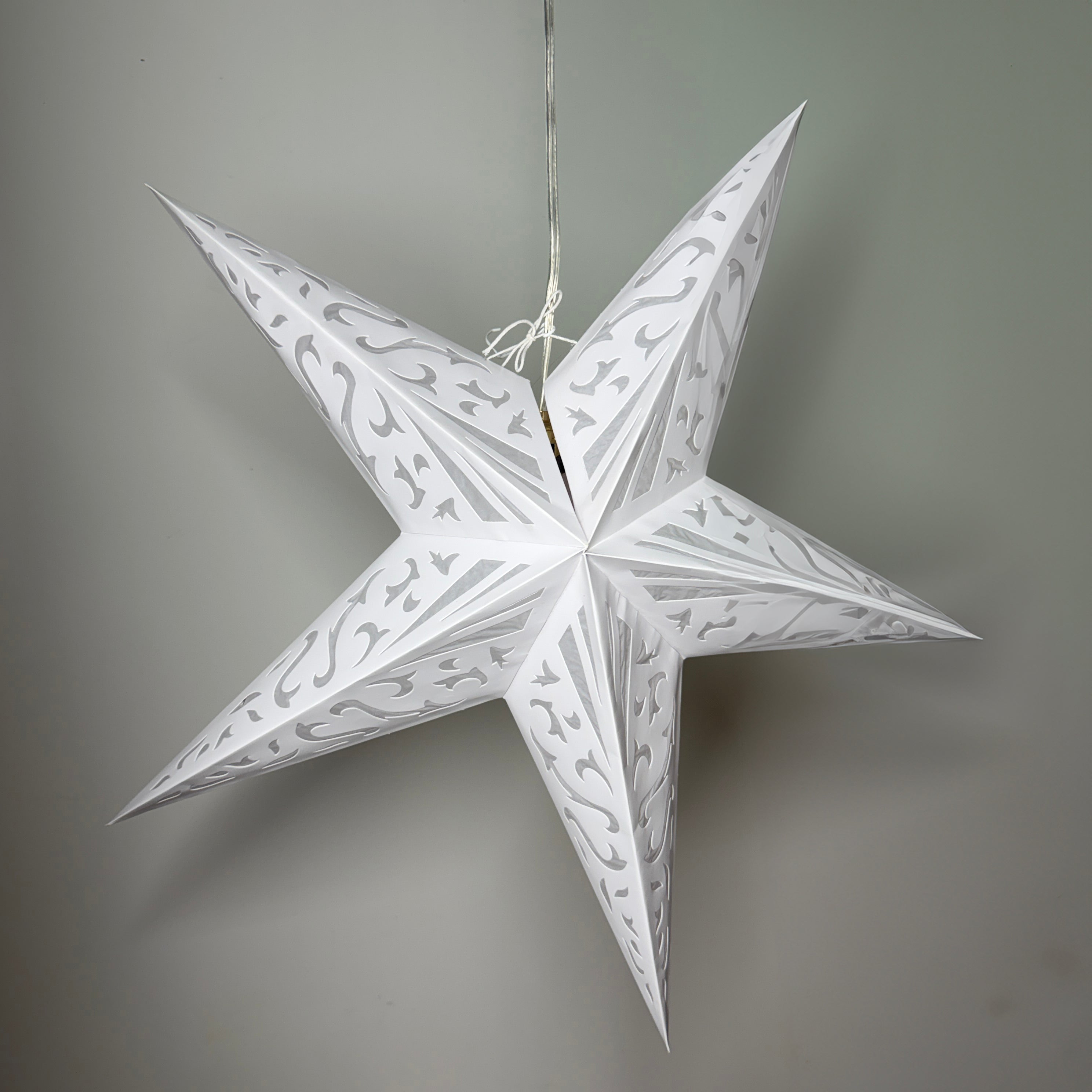 Origami Paper Star Lantern - Snowflake - Large 30”