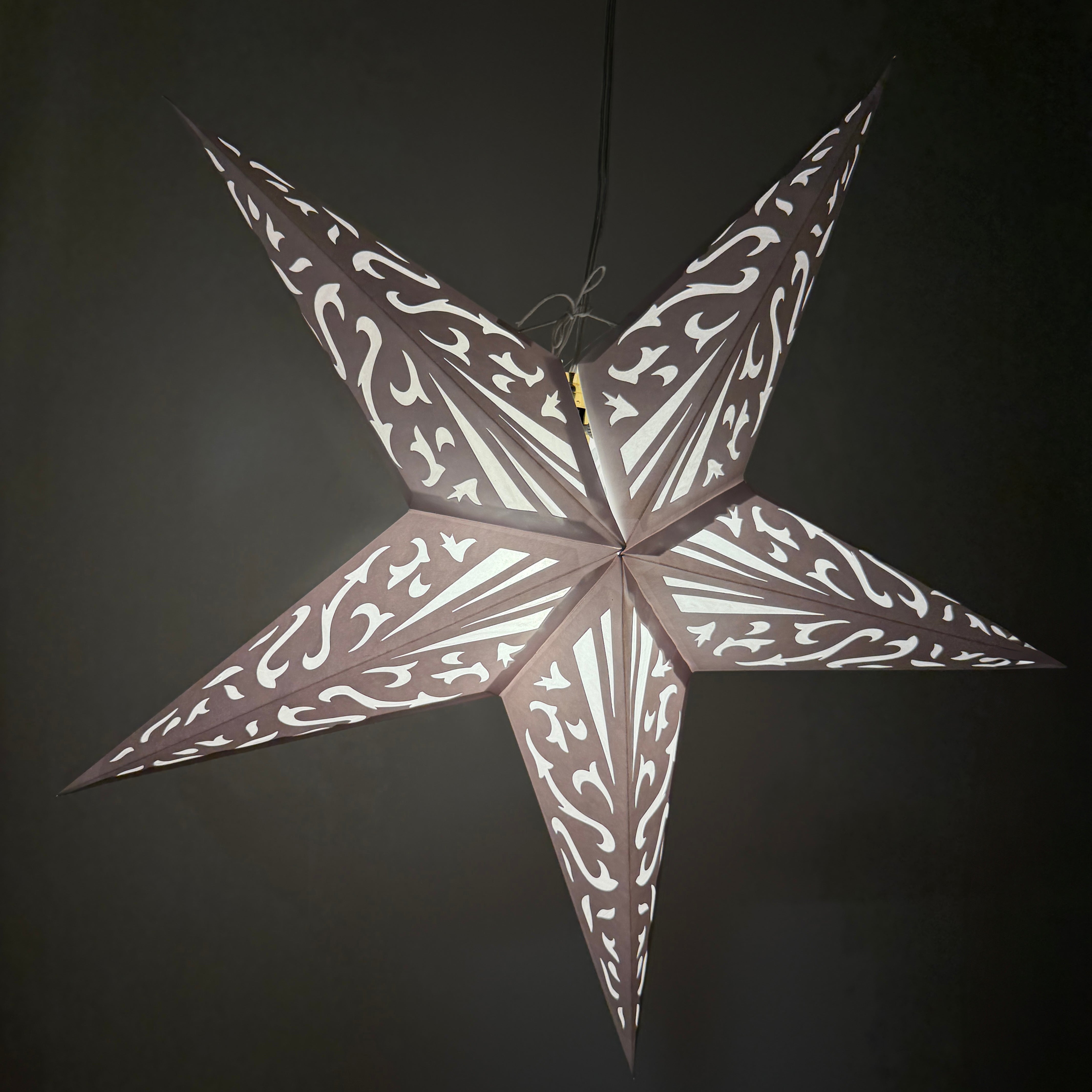 Origami Paper Star Lantern - Snowflake - Large 30”