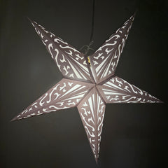 Origami Paper Star Lantern - Snowflake - Large 30”