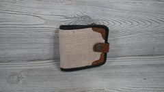 Hemp and Leather Wallet