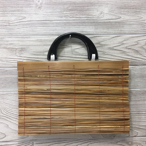 Natural Eco-Friendly Bamboo Handbag - XLarge Natural