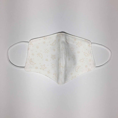 Handmade SMALL KIDS / Baby Cotton Knit Face Mask - KK116