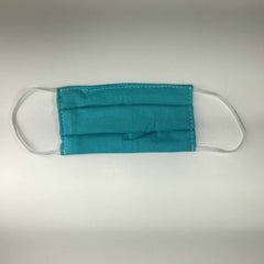 KIDS MEDIUM Cloth Face Masks - Pleated - Solids 2
