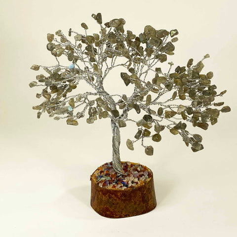 Feng Shui Gemstone Tree of Life - 300 Beads - Labradorite
