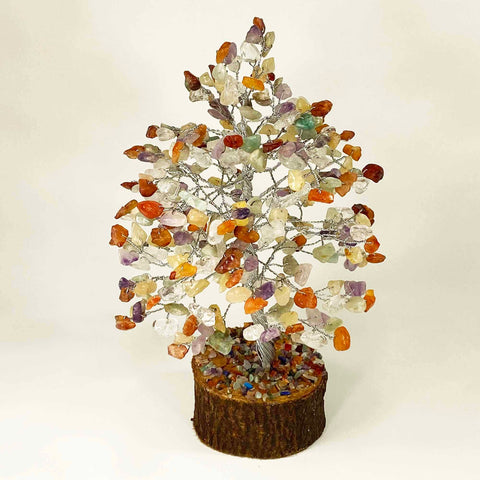 Feng Shui Gemstone Tree of Life - 300 Beads - Mix Gemstones