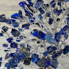 Feng Shui Gemstone Tree of Life - 300 Beads - Lapis Lazuli