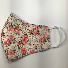 Handmade MEDIUM Cotton Face Masks - 3D - 117