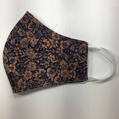 Handmade MEDIUM Cotton Face Masks - 3D - 118