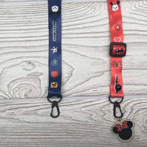 Face Mask Strap Holder Adjustable for Kids and Adults - Minnie Mouse
