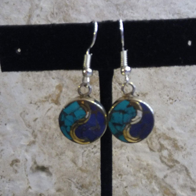 Handmade Tibetan Silver Earrings