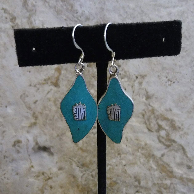 Handmade Tibetan Silver Earrings